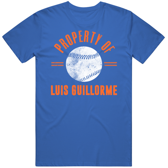 Luis Guillorme Property Of New York Baseball Fan T Shirt