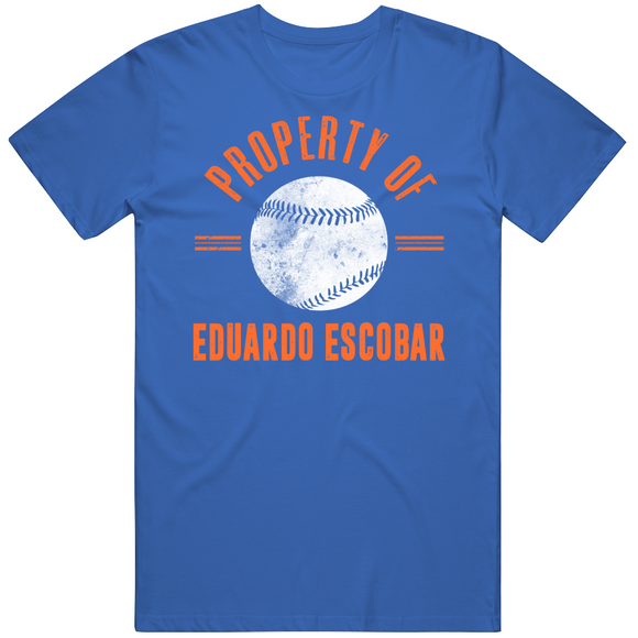 Eduardo Escobar Property Of New York Baseball Fan T Shirt