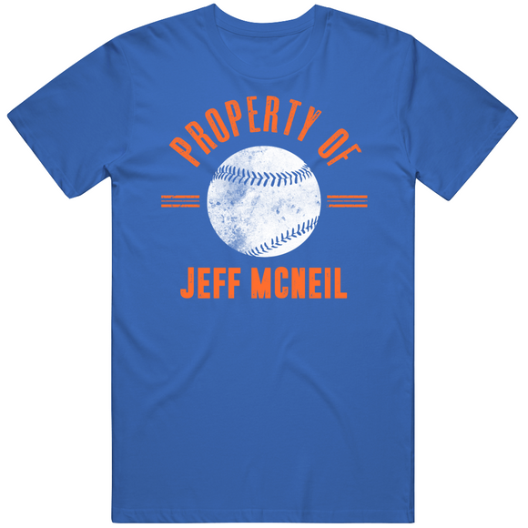 Jeff McNeil Property Of New York Baseball Fan T Shirt