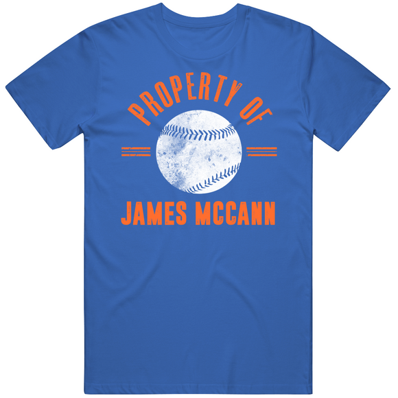 James McCann Property Of New York Baseball Fan T Shirt