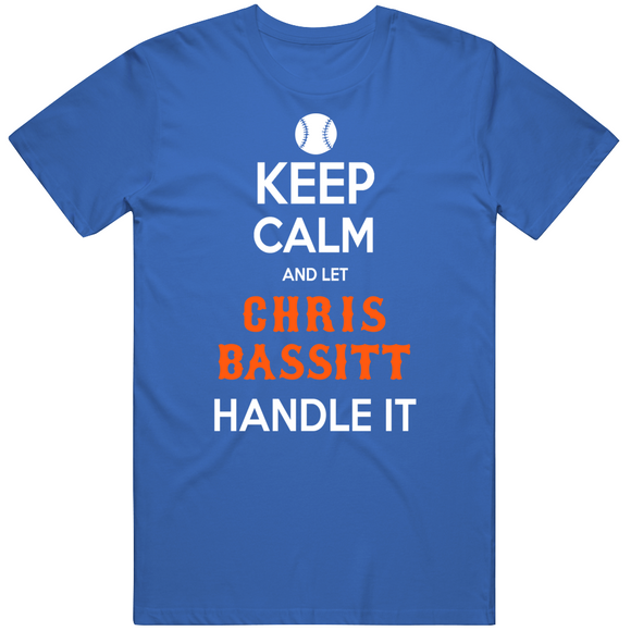 Chris Bassitt Keep Calm New York Baseball Fan T Shirt