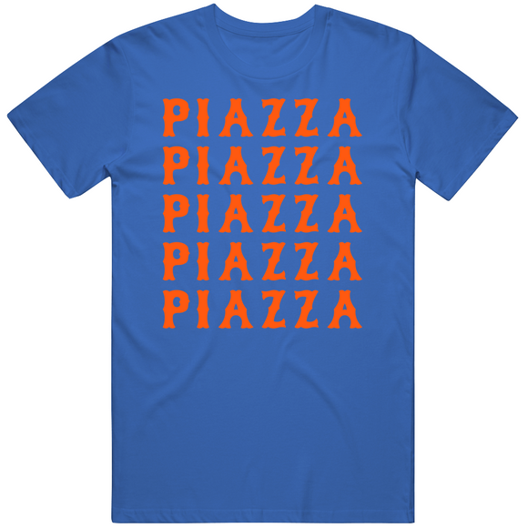 Mike Piazza X5 New York Baseball Fan T Shirt