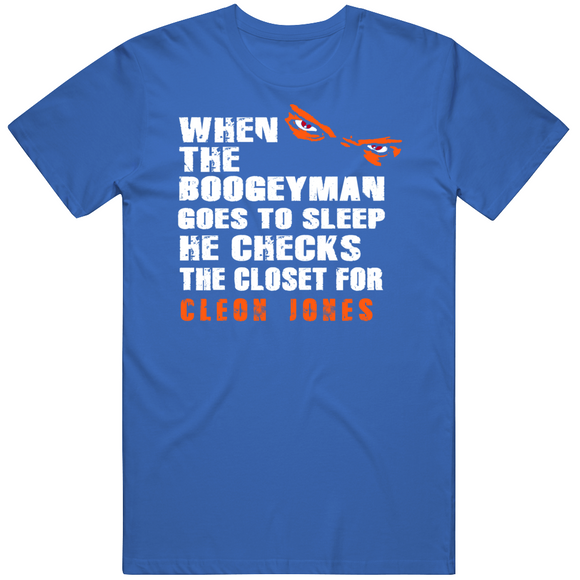 Cleon Jones Boogeyman New York Baseball Fan T Shirt