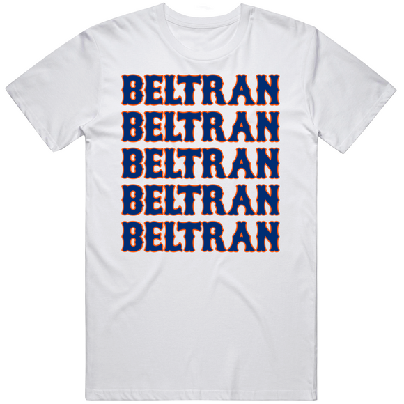 Carlos Beltran X5 New York Baseball Fan V2 T Shirt