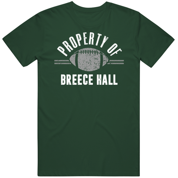 Breece Hall Property Of New York Football Fan T Shirt