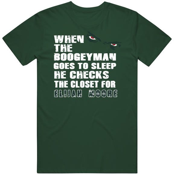 Elijah Moore Boogeyman New York Football Fan T Shirt