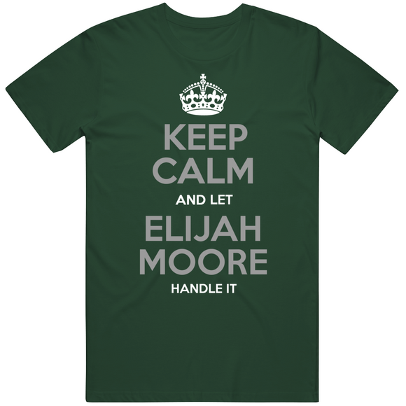 Elijah Moore Keep Calm New York Football Fan T Shirt