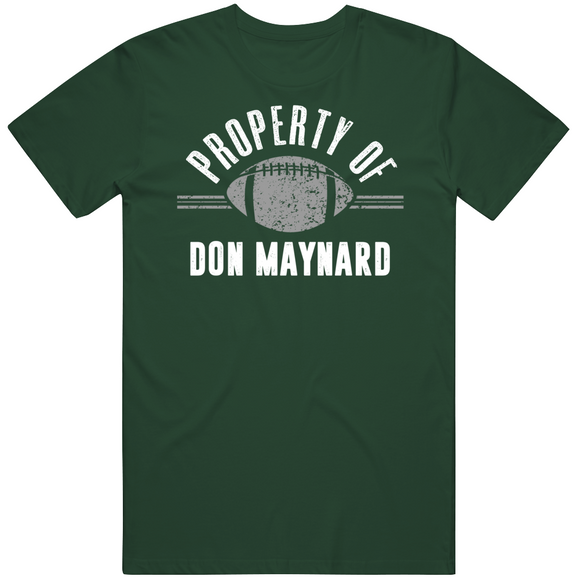 Don Maynard Property Of New York Football Fan T Shirt