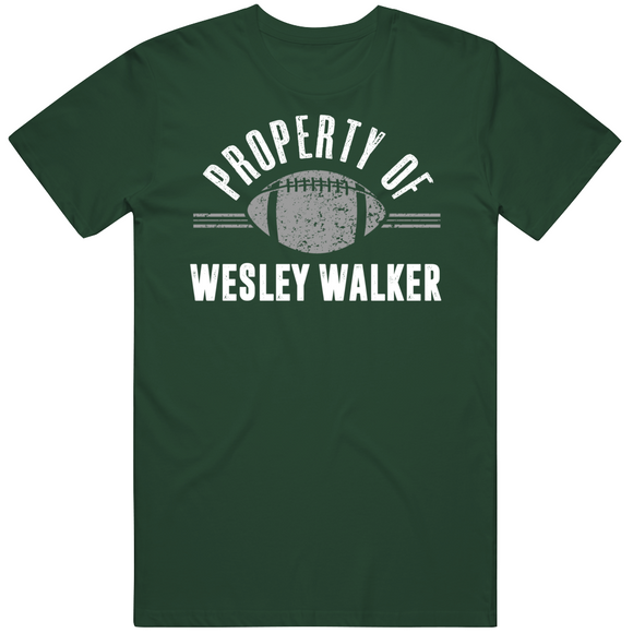 Wesley Walker Property Of New York Football Fan T Shirt