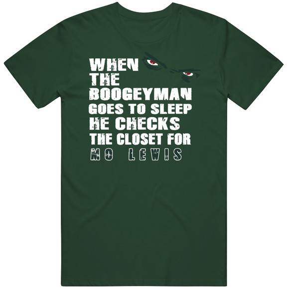 Mo Lewis Boogeyman New York Football Fan T Shirt