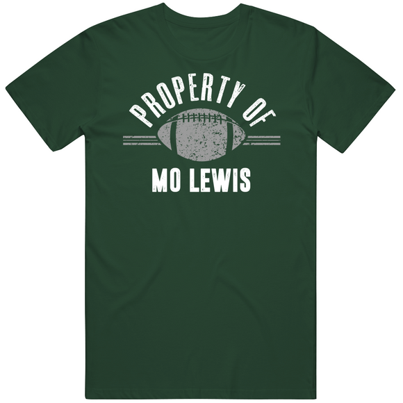 Mo Lewis Property Of New York Football Fan T Shirt