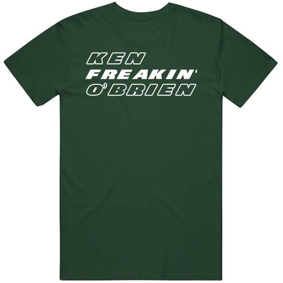 Ken O'Brien Freakin New York Football Fan T Shirt