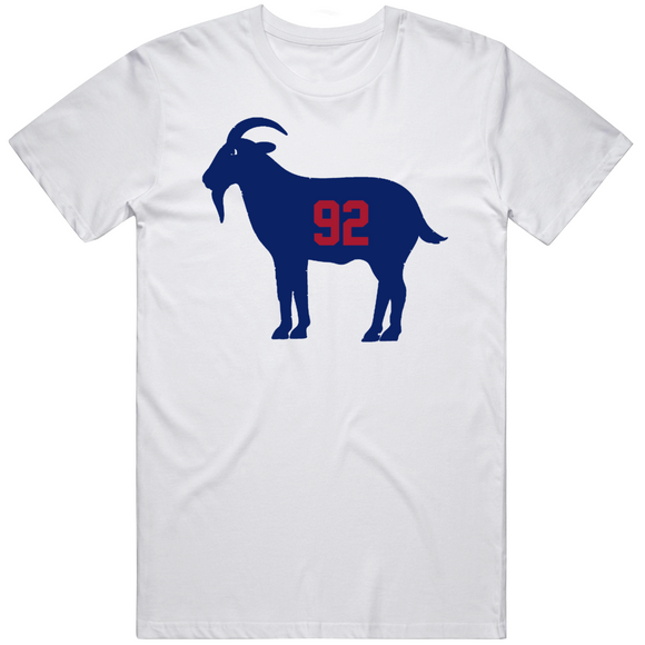 Michael Strahan Goat 92 New York Football Fan V2 T Shirt