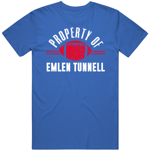 Emlen Tunnell Property Of New York Football Fan T Shirt