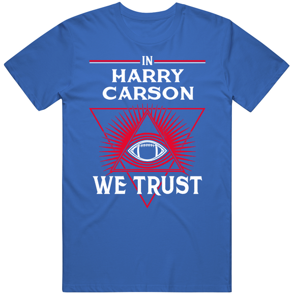 Harry Carson We Trust New York Football Fan T Shirt