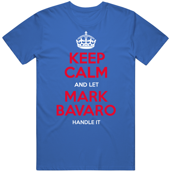 Mark Bavaro Keep Calm New York Football Fan T Shirt