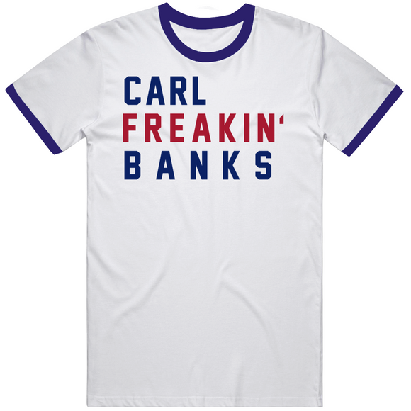 Carl Banks Freakin New York Football Fan V3 T Shirt