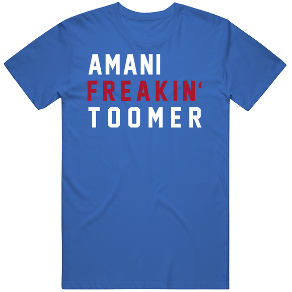 Amani Toomer Freakin New York Football Fan T Shirt