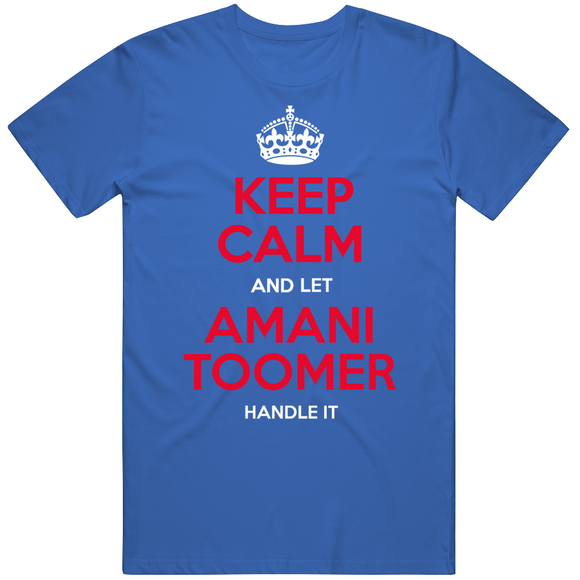Amani Toomer Keep Calm New York Football Fan T Shirt