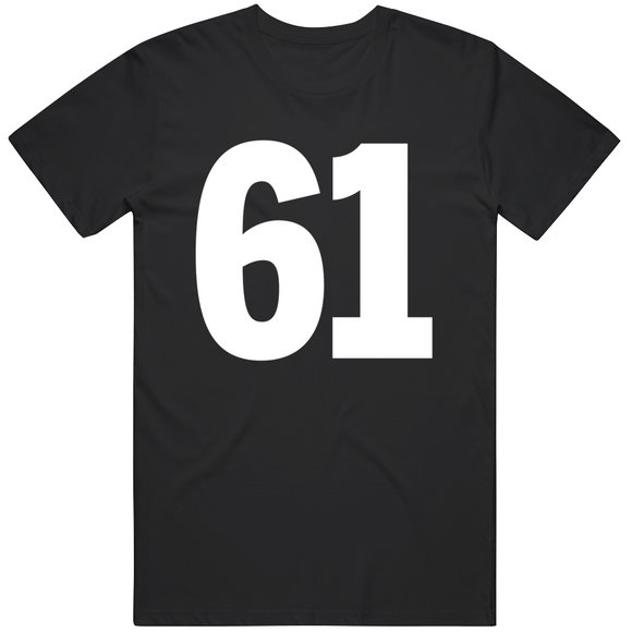 Aaron Judge Roger Maris 61 New York Baseball Fan T Shirt