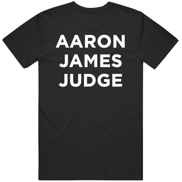 Aaron James Judge New York Baseball Fan T Shirt