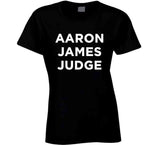 Aaron James Judge New York Baseball Fan T Shirt