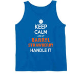 Darryl Strawberry Keep Calm New York Baseball Fan T Shirt