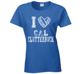 Cal Clutterbuck I Heart New York Hockey Fan T Shirt