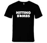 Hitting Bombs Aaron Judge New York Baseball Fan T Shirt