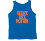 Denis Potvin Score Like Potvin New York Hockey Fan V2 T Shirt