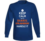 Darryl Strawberry Keep Calm New York Baseball Fan T Shirt