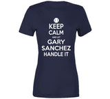 Gary Sanchez Keep Calm Ny Baseball Fan T Shirt