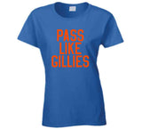 Clark Gillies Pass Like Gillies New York Hockey Fan T Shirt