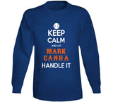 Mark Canha Keep Calm New York Baseball Fan T Shirt