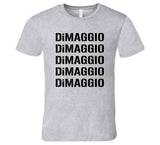 Joe DiMaggio X5 New York Baseball Fan V2 T Shirt