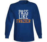 Walt Frazier Pass Like Frazier New York Basketball Fan T Shirt