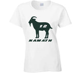 Joe Namath Goat 12 New York Football Fan V4 T Shirt