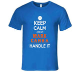 Mark Canha Keep Calm New York Baseball Fan T Shirt