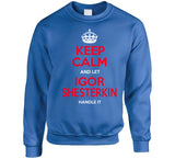 Igor Shesterkin Keep Calm New York Hockey Fan T Shirt