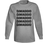 Joe DiMaggio X5 New York Baseball Fan V2 T Shirt