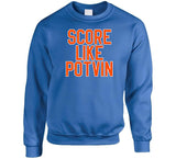 Denis Potvin Score Like Potvin New York Hockey Fan V2 T Shirt