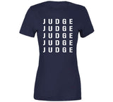 Aaron Judge X5 New York Baseball Fan T Shirt