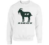 Joe Namath Goat 12 New York Football Fan V4 T Shirt