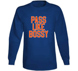 Mike Bossy Pass Like Bossy New York Hockey Fan V2 T Shirt