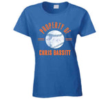 Chris Bassitt Property Of New York Baseball Fan T Shirt