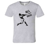 Aaron Judge 99 All Rise New York Baseball Distressed T Shirt