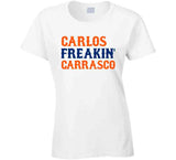 Carlos Carrasco Freakin New York Baseball Fan V2 T Shirt