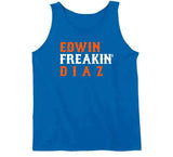 Edwin Diaz Freakin New York Baseball Fan T Shirt