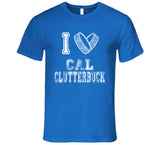 Cal Clutterbuck I Heart New York Hockey Fan T Shirt