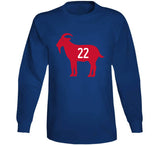 Mike Gartner Goat 22 New York Hockey Fan V3 T Shirt